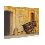 Old Cart Canvas Stretched, 0.75" Edge