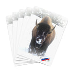 With these cards you will be sure to be able to "Buffalo" your tablemates using these Custom Poker Cards