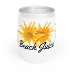 Beach Juice Chill Wine Tumbler