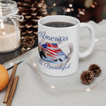 America the Beautiful Ceramic Coffee Mug 11 oz