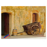 Old Spanish Cart Jigsaw Puzzle (30, 110, 252, 500,1000-Piece)