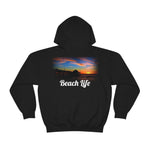 Beach Life Pier Unisex Heavy Blend Hooded Sweatshirt