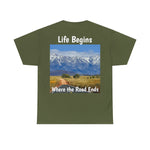 Life Begins... Unisex Heavy Cotton Tee
