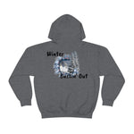 Winter Bustin' Out Unisex Heavy Blend Hooded Sweatshirt