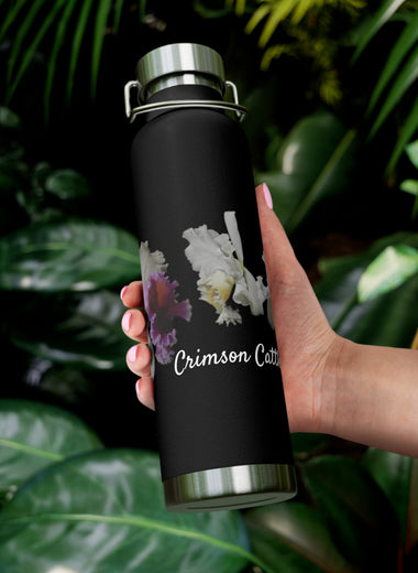 Flower Copper Vacuum Insulated Bottle, 22oz