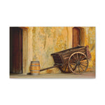 Old Cart Canvas Stretched, 0.75" Edge