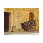 Old Cart Canvas Stretched, 0.75" Edge