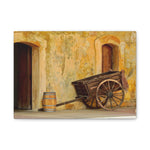 Old Cart Canvas Stretched, 0.75" Edge