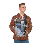 Full Print Winter Breaking Out Men's Hoodie (AOP)