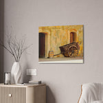 Old Cart Canvas Stretched, 0.75" Edge