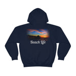 Beach Life Pier Unisex Heavy Blend Hooded Sweatshirt