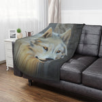 wolf Minky Blanket