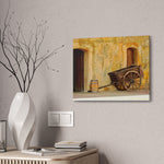 Old Cart Canvas Stretched, 0.75" Edge