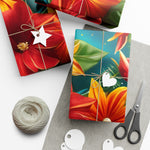 Flower Gift Wrap Papers