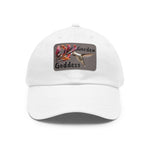 Hat for the Ladies with Leather Patch (Rectangle)