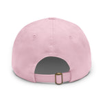 Hat for the Ladies with Leather Patch (Rectangle)