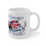 America the Beautiful Ceramic Coffee Mug 11 oz