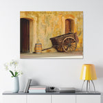 Old Cart Canvas Stretched, 0.75" Edge