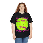 Stay out of the Kitchen Play Pickleball Heavy Cotton Tee
