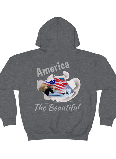 America the Beautiful Unisex Heavy Blend Hooded Sweatshirt