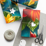 Flower Gift Wrap Papers