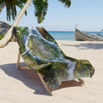 Desert Waterfall Beach Towel
