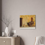 Old Cart Canvas Stretched, 0.75" Edge