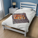 Route 66 Simple Velveteen Plush Blanket