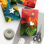 Flower Gift Wrap Papers