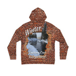 Full Print Winter Breaking Out Men's Hoodie (AOP)