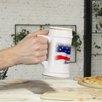 America Beer Stein Mug