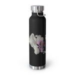 Flower Copper Vacuum Insulated Bottle, 22oz