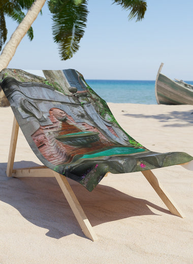 Old Town Beach Towel