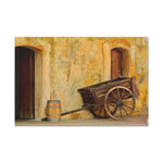 Old Cart Canvas Stretched, 0.75" Edge
