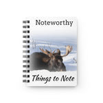 American Moose Photo Spiral Bound Journal