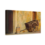 Old Cart Canvas Stretched, 0.75" Edge
