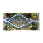 Desert Waterfall Beach Towel