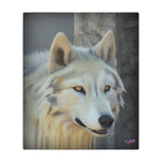 wolf Minky Blanket