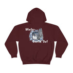 Winter Bustin' Out Unisex Heavy Blend Hooded Sweatshirt