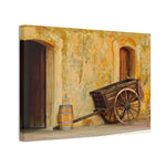 Old Cart Canvas Stretched, 0.75" Edge