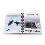American Moose Photo Spiral Bound Journal