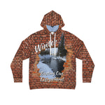 Full Print Winter Breaking Out Men's Hoodie (AOP)