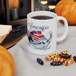 America the Beautiful Ceramic Coffee Mug 11 oz