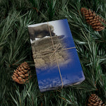 Blue Background American Wildlife Gift Wrap Papers