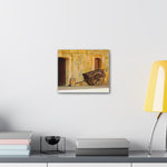 Old Cart Canvas Stretched, 0.75" Edge