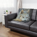 wolf Minky Blanket