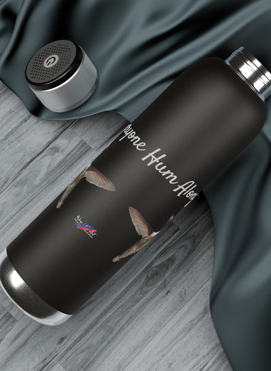 Hummingbird Soundwave Copper Vacuum Audio Bottle 22oz