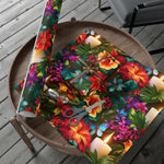 Flower and Candle Gift Wrap Papers