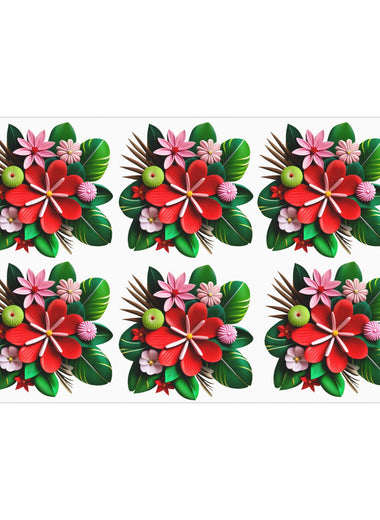 Artwork Flower Gift Wrap Papers
