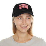 Hat for the Ladies with Leather Patch (Rectangle)